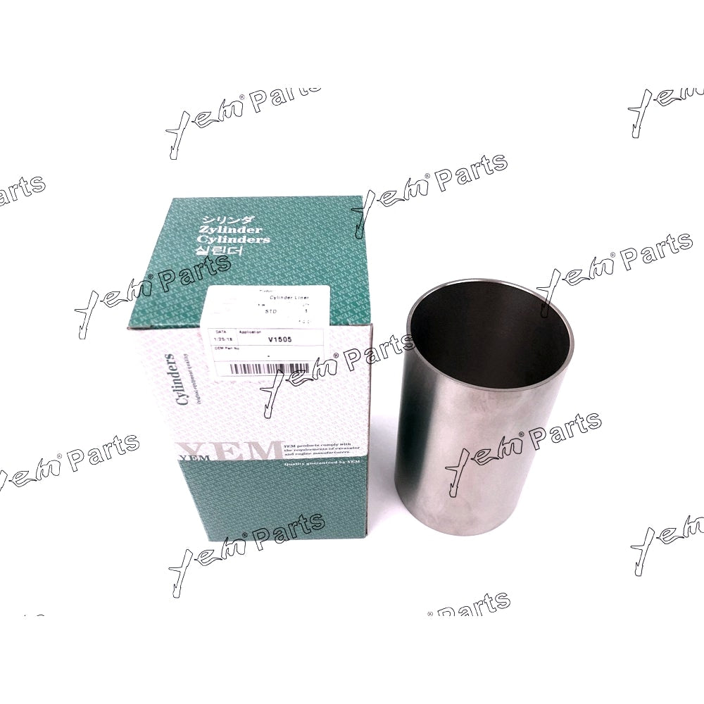 YEM Engine Parts Liner / Sleeve Set (Semi-finished) For Kubota V1702 x4 PCS Engine Parts For Kubota