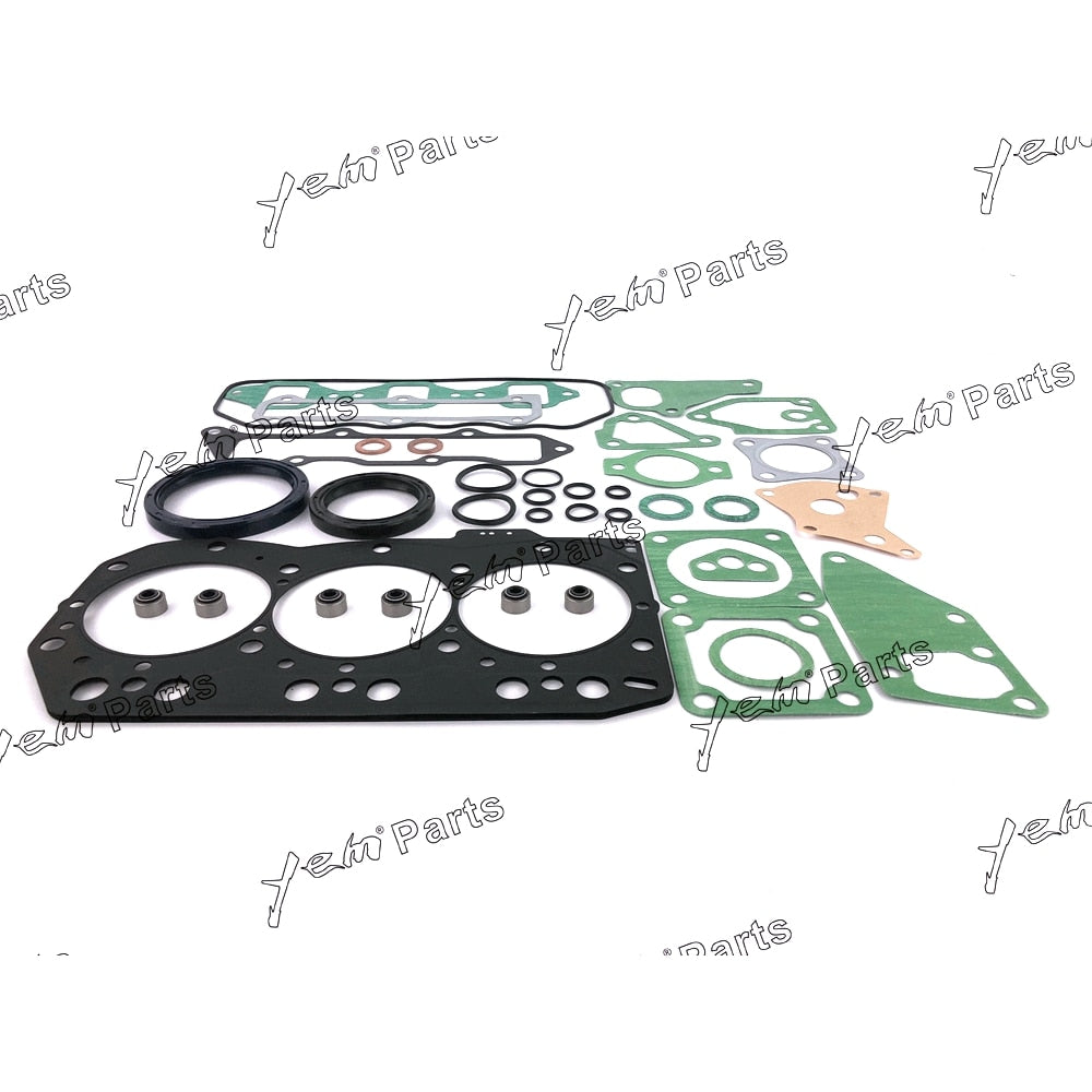 YEM Engine Parts Full Gasket Kit Set For Yanmar 3TNE82 3TNE82A 3D82E Engine John Deere 3120 3125 For Yanmar