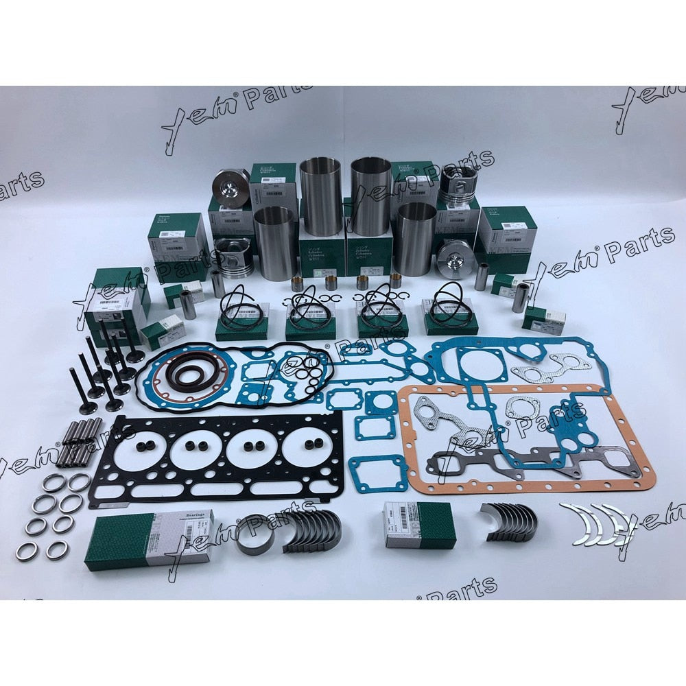 YEM Engine Parts New Overhaul Rebuild Kit For Kubota V2403-M-DI-EU For Bobcat Skid Steer Loader S150 For Kubota