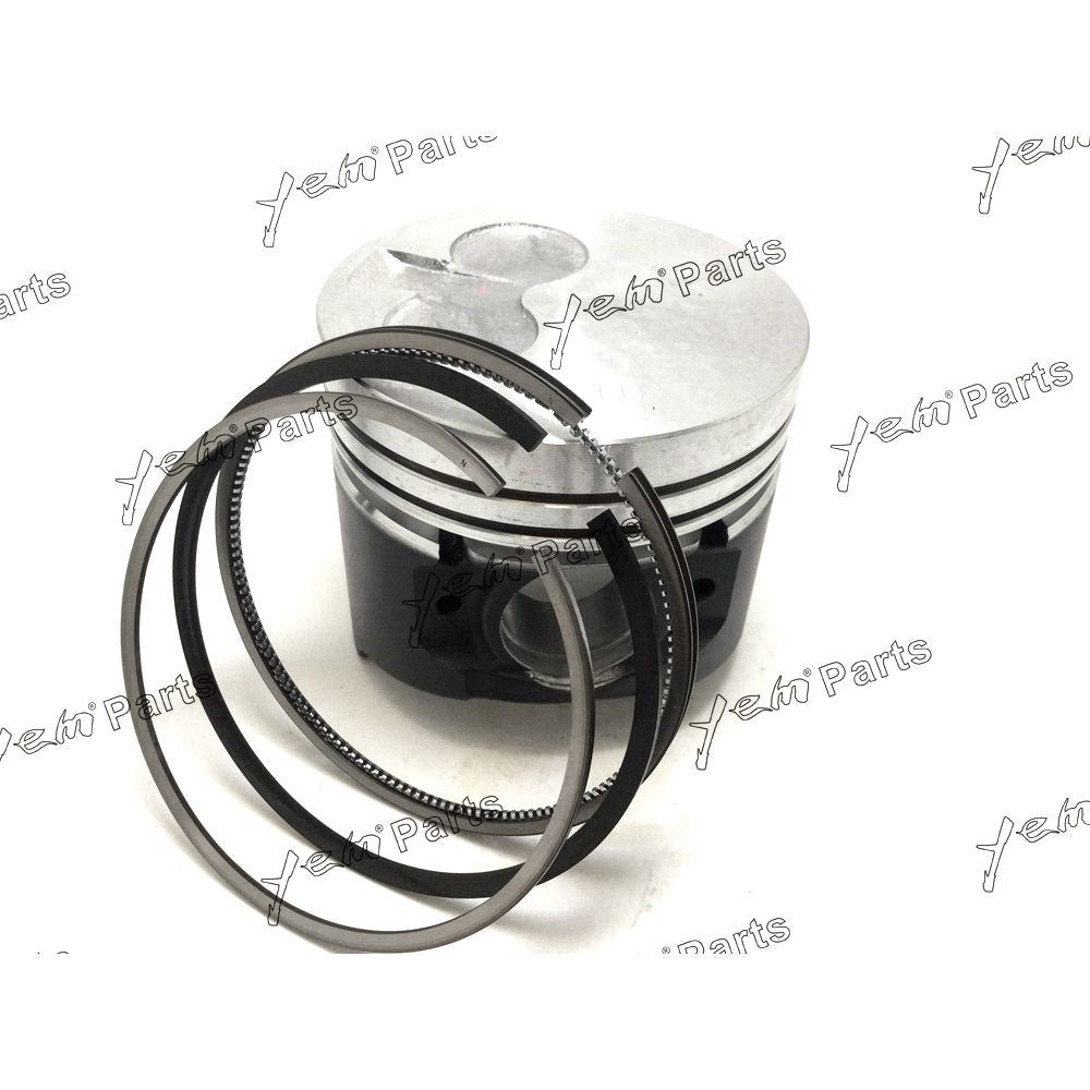 YEM Engine Parts 3TNV70-HGE 3TNV70 Piston Kit W/ Ring For Yanmar Engine For John Deere Gator XUV 850D For Yanmar