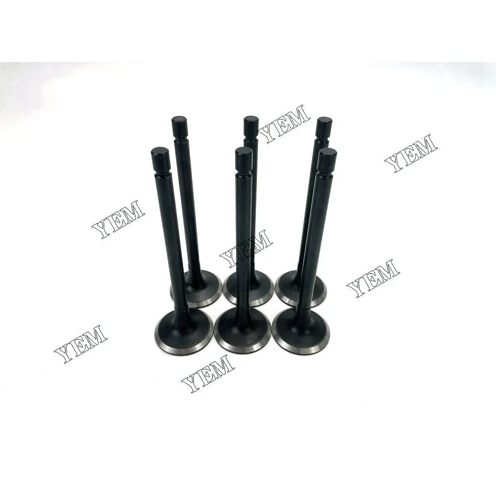 For Isuzu excavator engine 6HE1 Exhaust Valve YEMPARTS