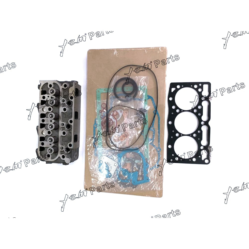 YEM Engine Parts Cylinder Head Assy & Full Gasket For Kubota D1105 RTV1100 RTV1100CW9 RTV1100RW9 For Kubota