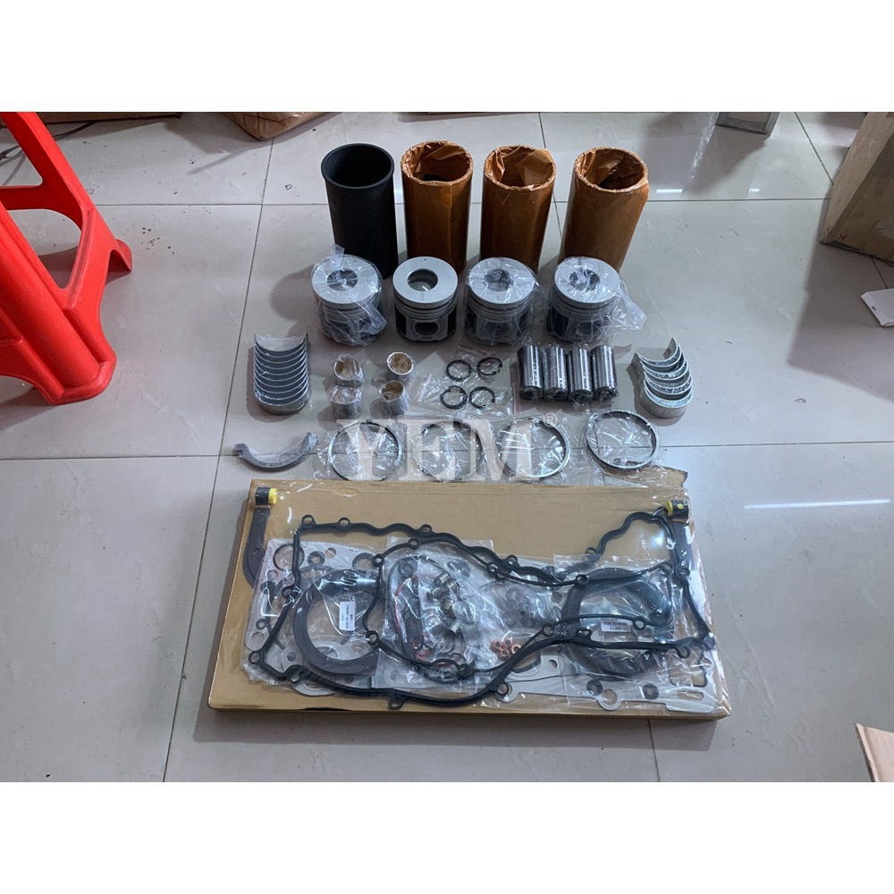 YEM Engine Parts ENGINE OVERHAUL REBUILD KIT FIT For ISUZU NPR NQR GMC W3 W4 W5 4HE1 4.8L For Isuzu