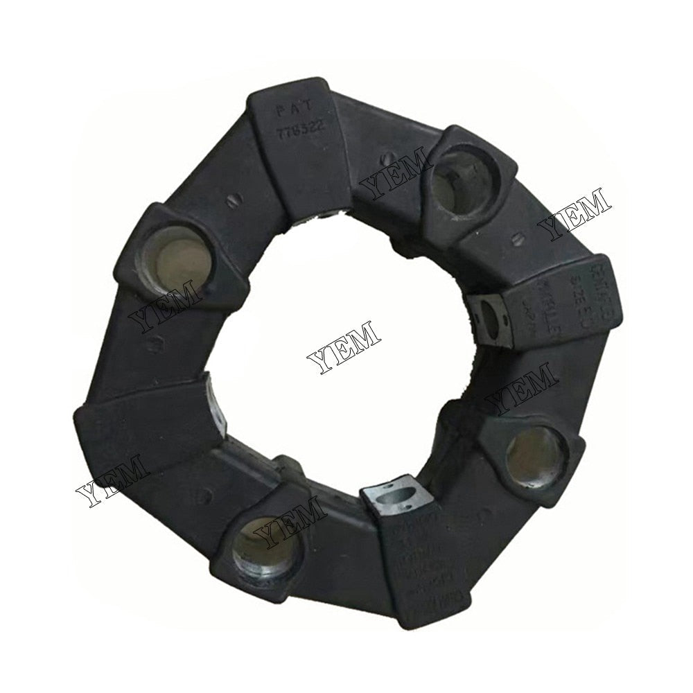 YEM Engine Parts For Caterpillar For Kobelco For Kato Excavators 50A SIZE 50 Rubber Coupling 778322 For Kato