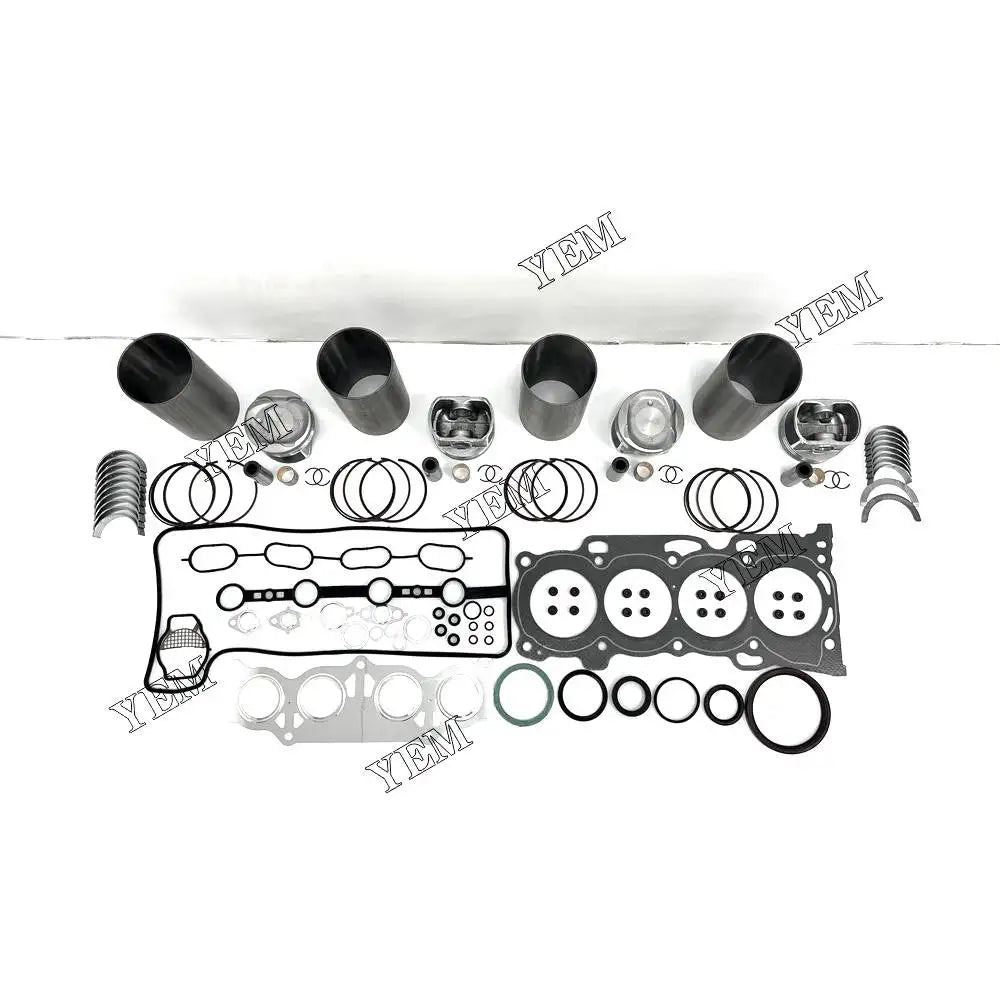 1 year warranty For Toyota Repair Kit With Piston Rings Liner Cylinder Gaskets Bearings 1AZ engine Parts YEMPARTS