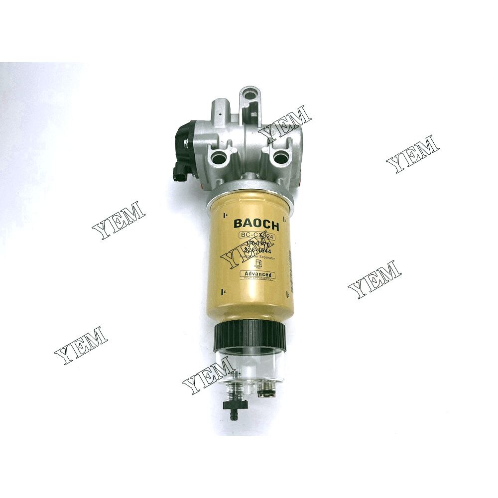 YEM 2608 Fuel Filter Asy BC-CX524 1R-0770 326-1644 371-3599 Caterpillar excavator diesel engine YEMPARTS