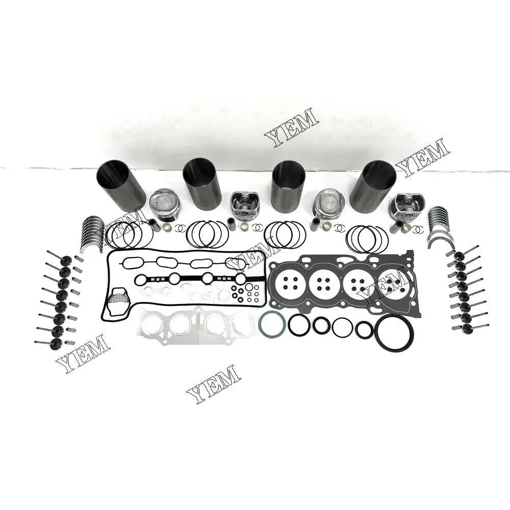 1 year warranty For Toyota Overhaul Kit With Piston Rings Liner Bearing Valves Full Gasket Kit 1AZ engine Parts YEMPARTS