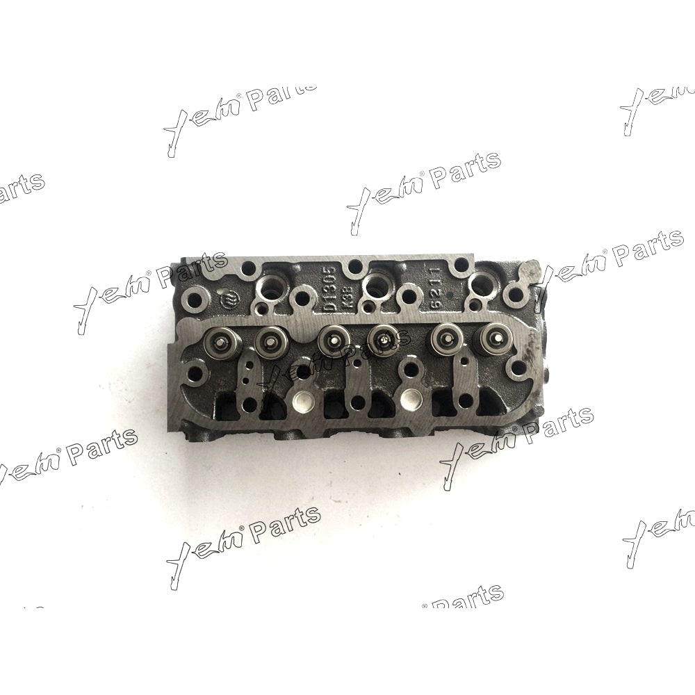 YEM Engine Parts Cylinder Head w/ Valves Springs For Kubota D1105 D1105-E2B D1105-E3B D1105-E4B For Kubota