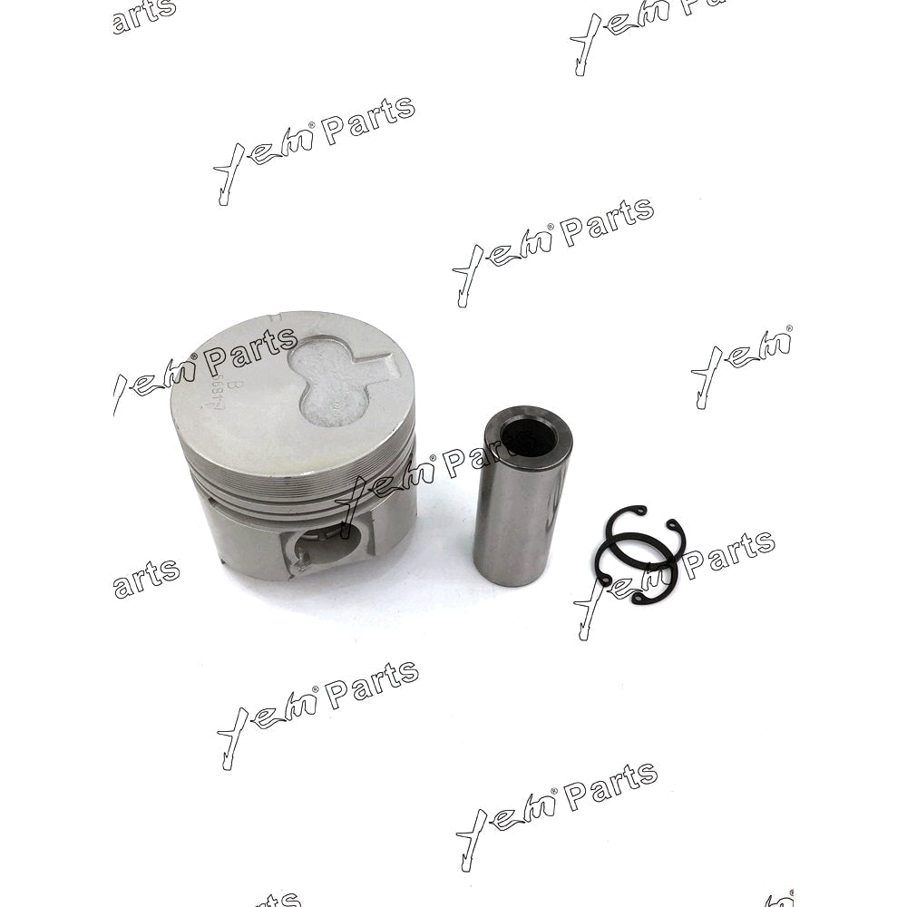 YEM Engine Parts Piston + Ring Kit Set Oversize 74mm (+0.50mm) For Isuzu 3KC1 x3 PCS (8-97176-893-0) Engine Parts For Isuzu