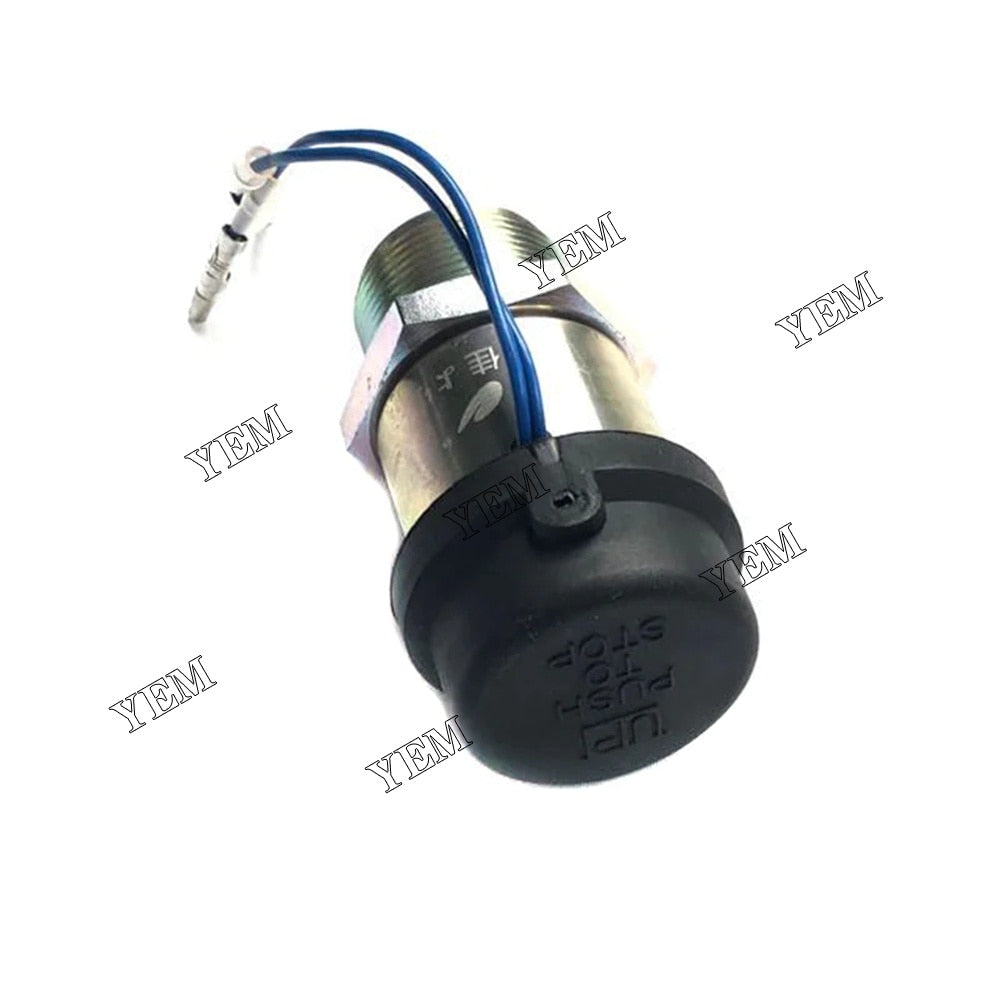 YEM Engine Parts Stop Solenoid 409-67001 For Mitsubishi S3L S3L2-E2 S4L S4L2 L2E K4E K4F K3M K4M For Mitsubishi