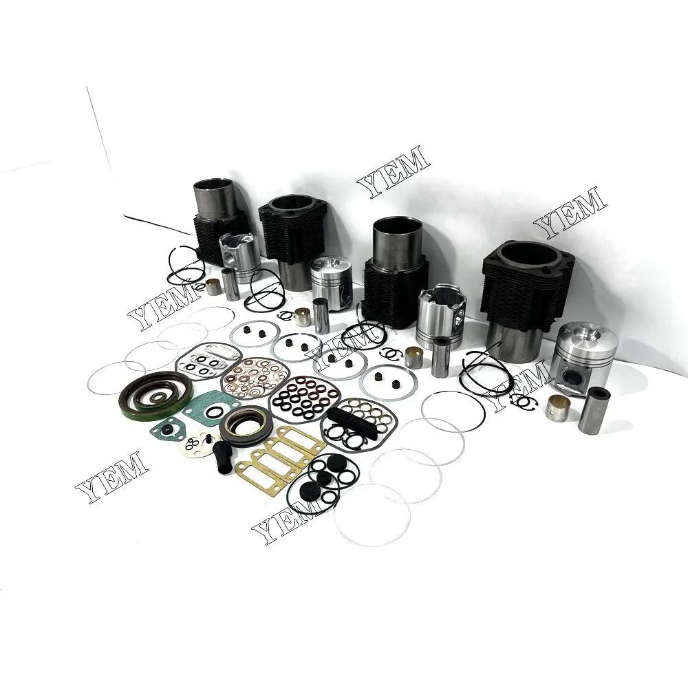 competitive price Overhaul Liner Kit With Gasket Set For Deutz BF4L913 excavator engine part YEMPARTS