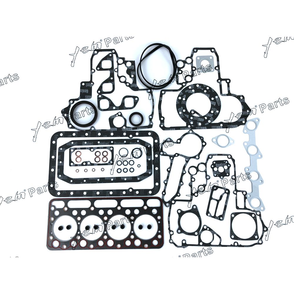 YEM Engine Parts For Kubota V1702 V1702B Overhaul Gasket Kit KH90 For Bobcat 743 733 Excavator Engine For Kubota