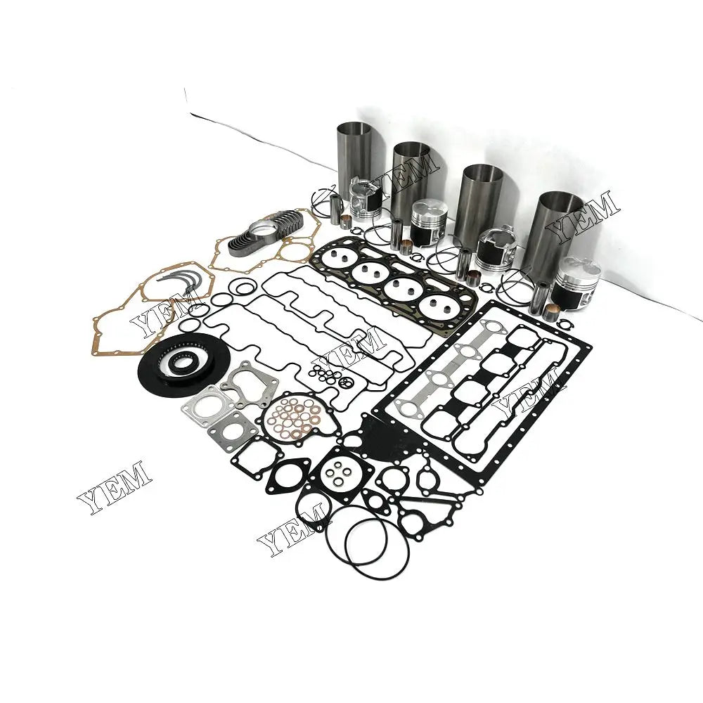 competitive price Overhaul Rebuild Kit With Gasket Kit Engine Bearing Set For Perkins 404C-22T excavator engine part YEMPARTS