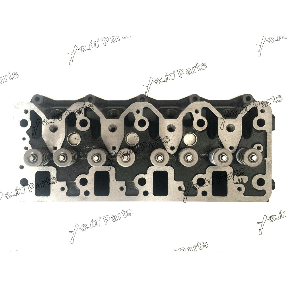 YEM Engine Parts Complete Cylinder Head Valves + Full Gasket Set For Isuzu 4LE1 Hitachi EX50U For Isuzu