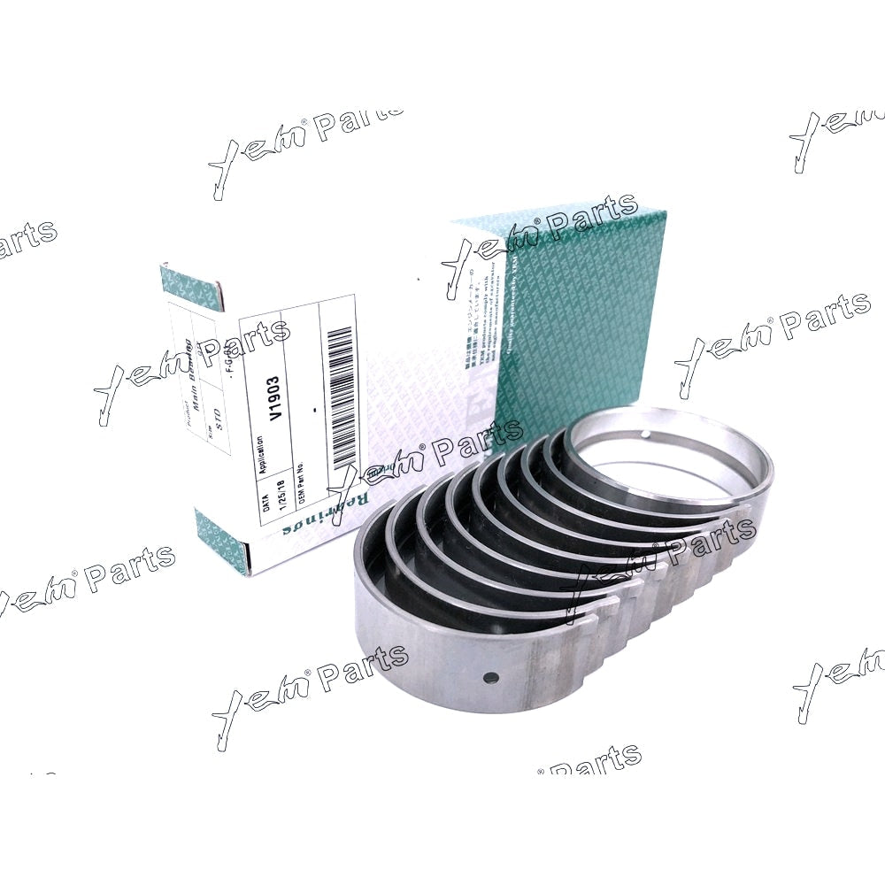 YEM Engine Parts Main Bearing Oversize + 0.50mm For Kubota V1903 Engine Parts For Kubota