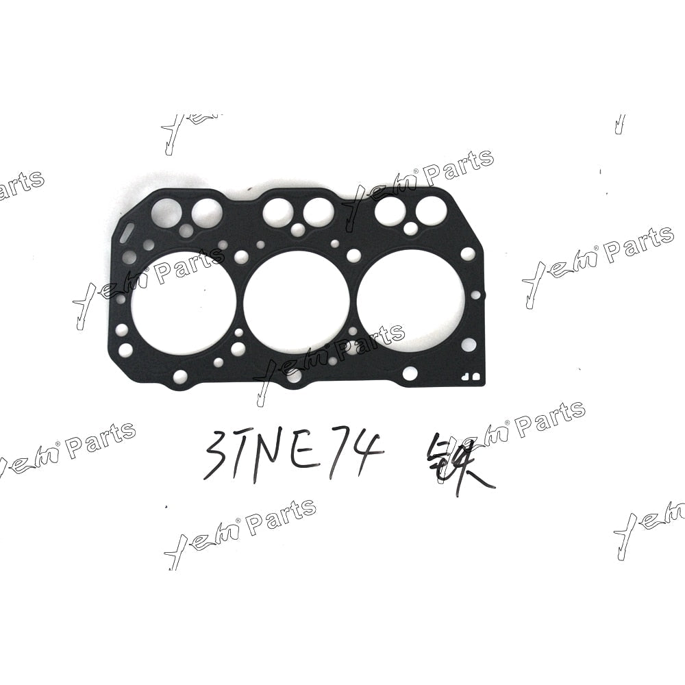 YEM Engine Parts 3TNE74 Metal Cylinder Head Gasket For Yanmar 3TNE74 3D74 3D74E Engine Parts For Yanmar