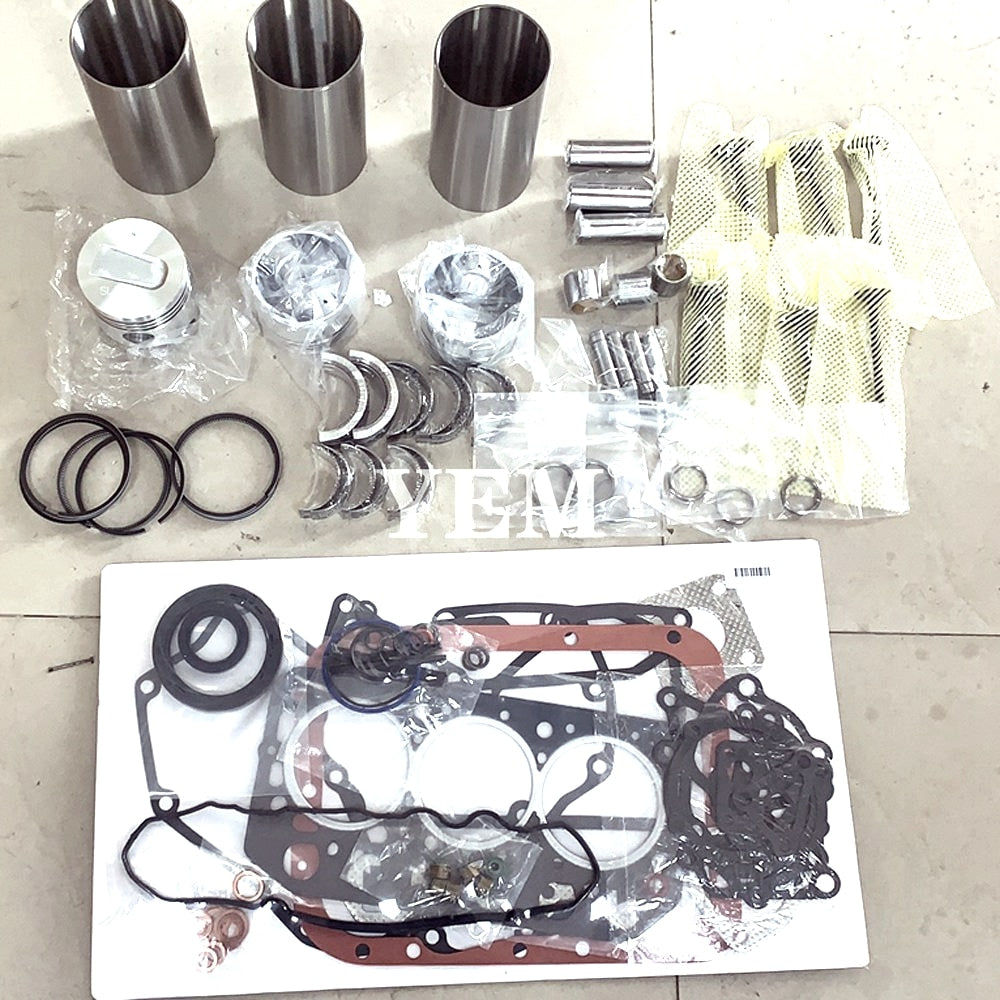 YEM Engine Parts Overhaul Rebuild Kit Piston Ring Cylinder liner Gasket For Mitsubishi S3L S3L2 For Mitsubishi