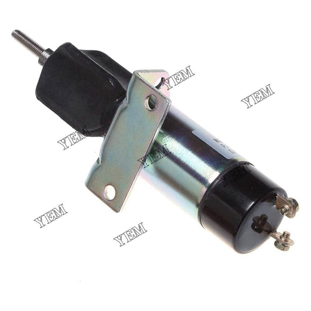 YEM Engine Parts Stop Solenoid 1504-12C2U1B1S1 For Kubota DF-750 Choke Solenoid With 2 Terminals For Kubota