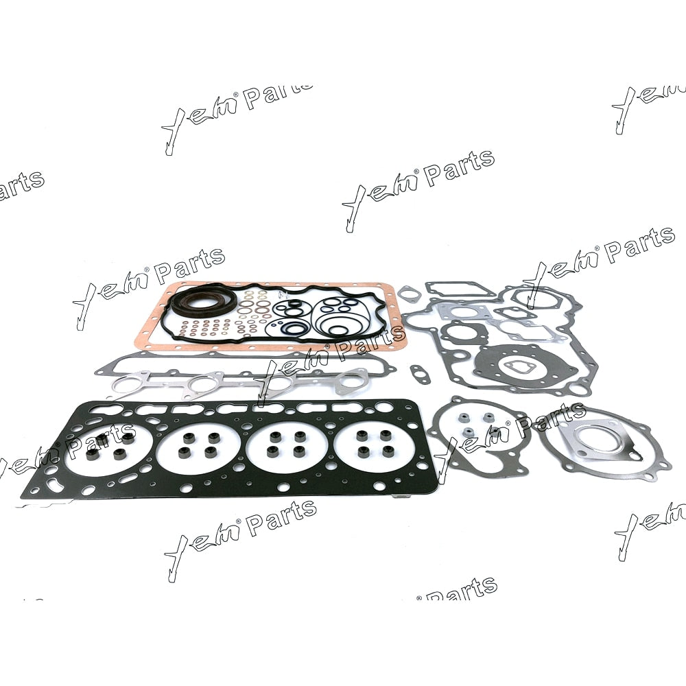 YEM Engine Parts STD Full Gasket Kit Set For Kubota V3800 V3800T Engine For Kubota