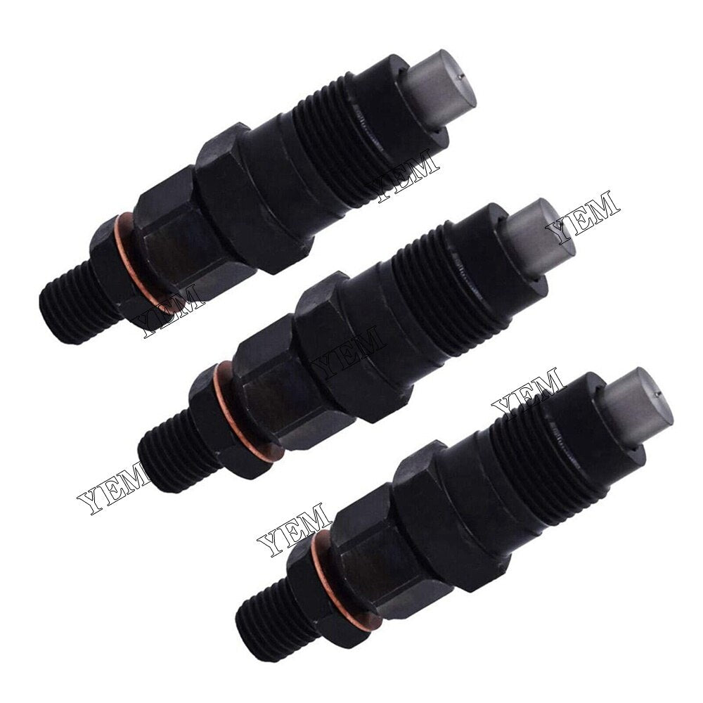 YEM Engine Parts 4 PCS Fuel Injectors For Kubota B21 B2320 B2410 B2620 B2710 B2910 B3030 B7500 For Kubota