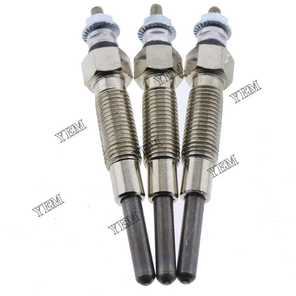 YEM Engine Parts 4 x Glow Plug 32A66-03102 32A66-03101 32A66-03100 For Mitsubishi S4S S4Q2 Engine For Mitsubishi