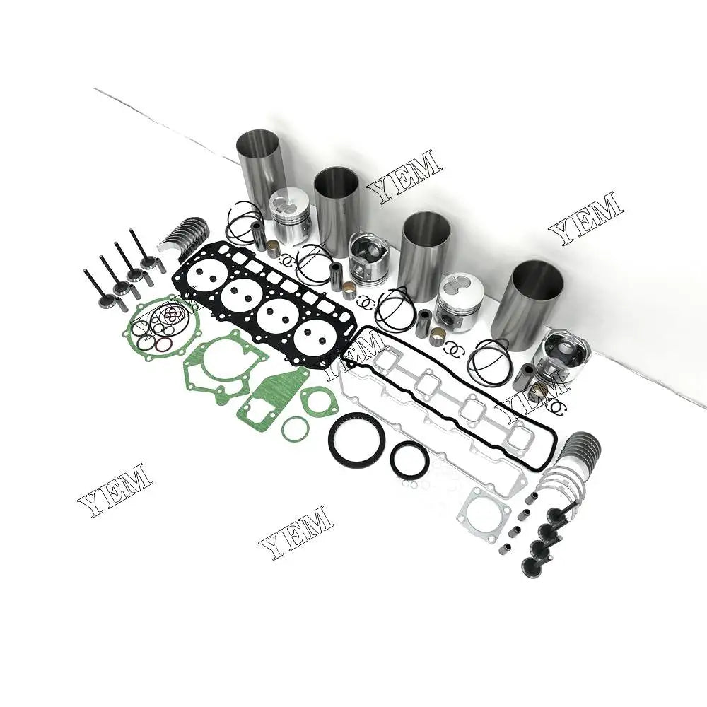 1 year warranty For Yanmar Rebuild Kit With Piston Ring Liner Bearing Valves Gaskets 4D94E engine Parts YEMPARTS