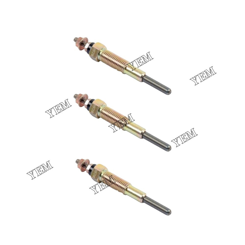 YEM Engine Parts 3pcs Glow Plug SBA185366060 For New Holland 1215 1220 1310 1510 1925 2110 3415 For Other