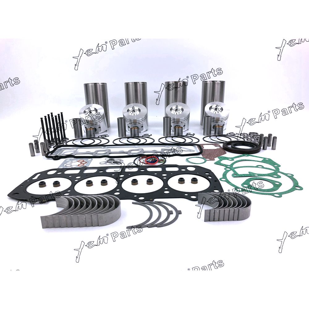 YEM Engine Parts 4TNE98 Engine Overhaul Rebuild Kit For Yanmar For John Deere 244H 304H Loader L1203 For Yanmar