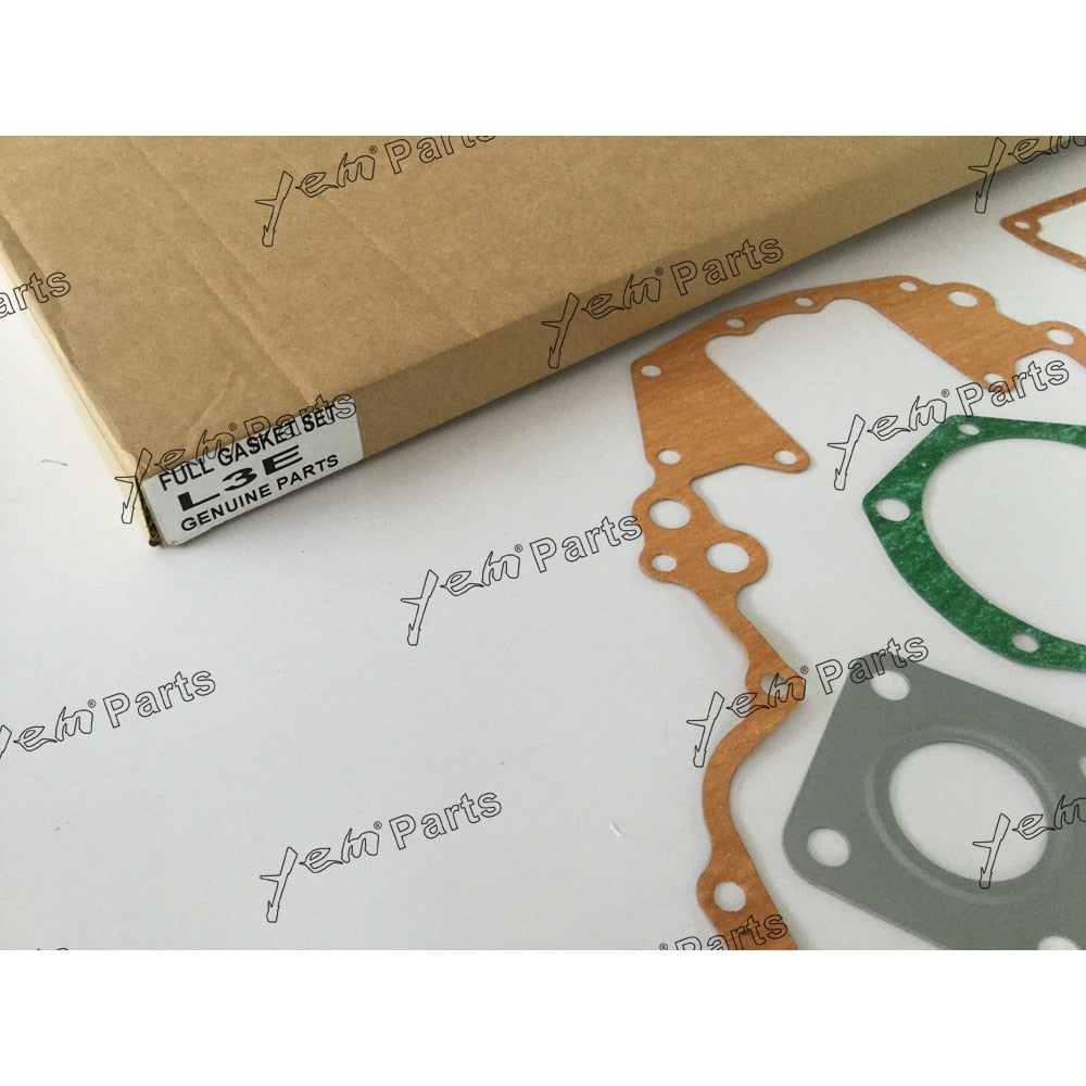 YEM Engine Parts L3E Full Overhaul Head Gasket Set Kit For Mitsubishi Engine PelJob EB12.4 EB14 For Mitsubishi