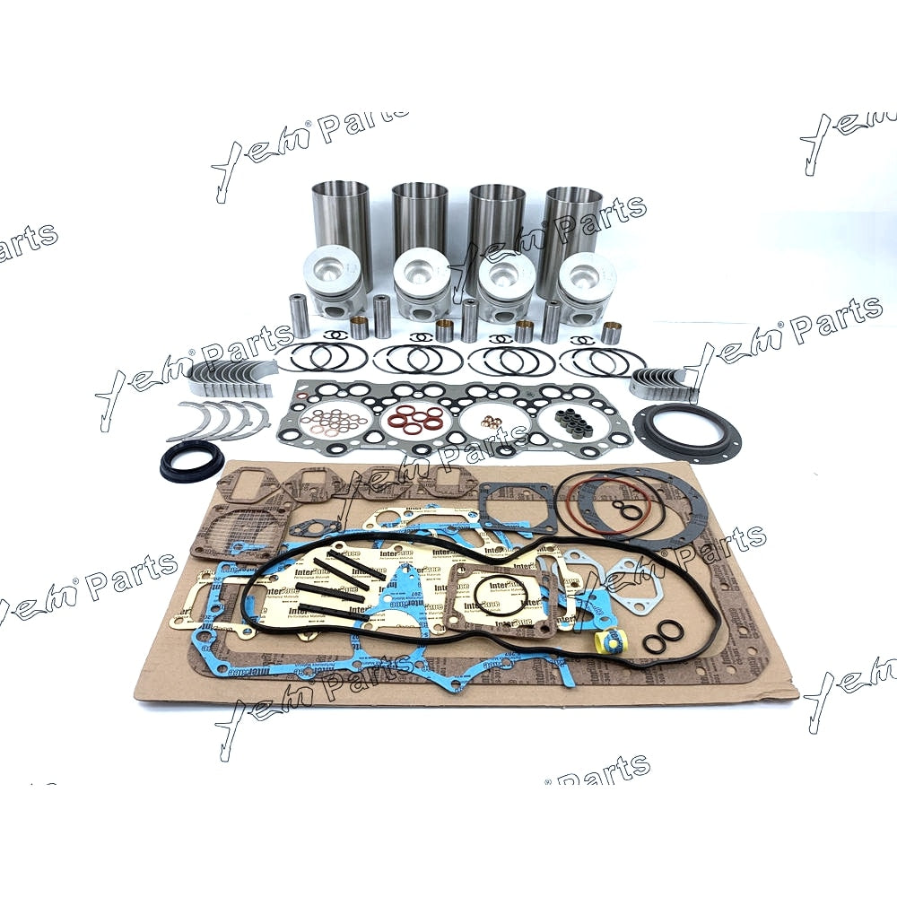 YEM Engine Parts For Mitsubishi 4D34T 3.9L Engine Rebuild Kit For Fuso Canter FE FG Trucks Excavator For Mitsubishi