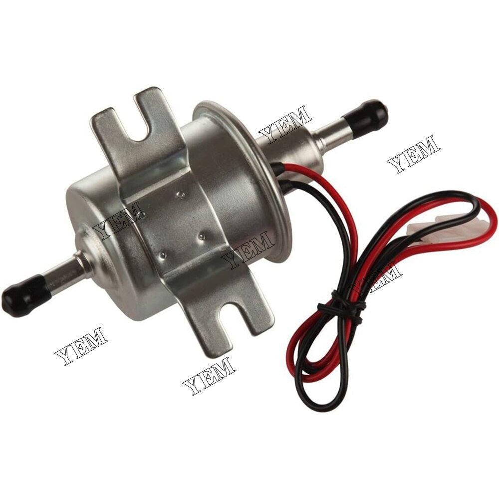 YEM Engine Parts Universal 12V 2.5-4 PSI Gas Inline Low Pressure Electric Fuel Pump HEP02A For Other