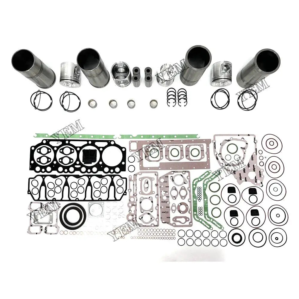 4X High performanceOverhaul Kit With Gasket Set For Volvo D5A-T Engine YEMPARTS