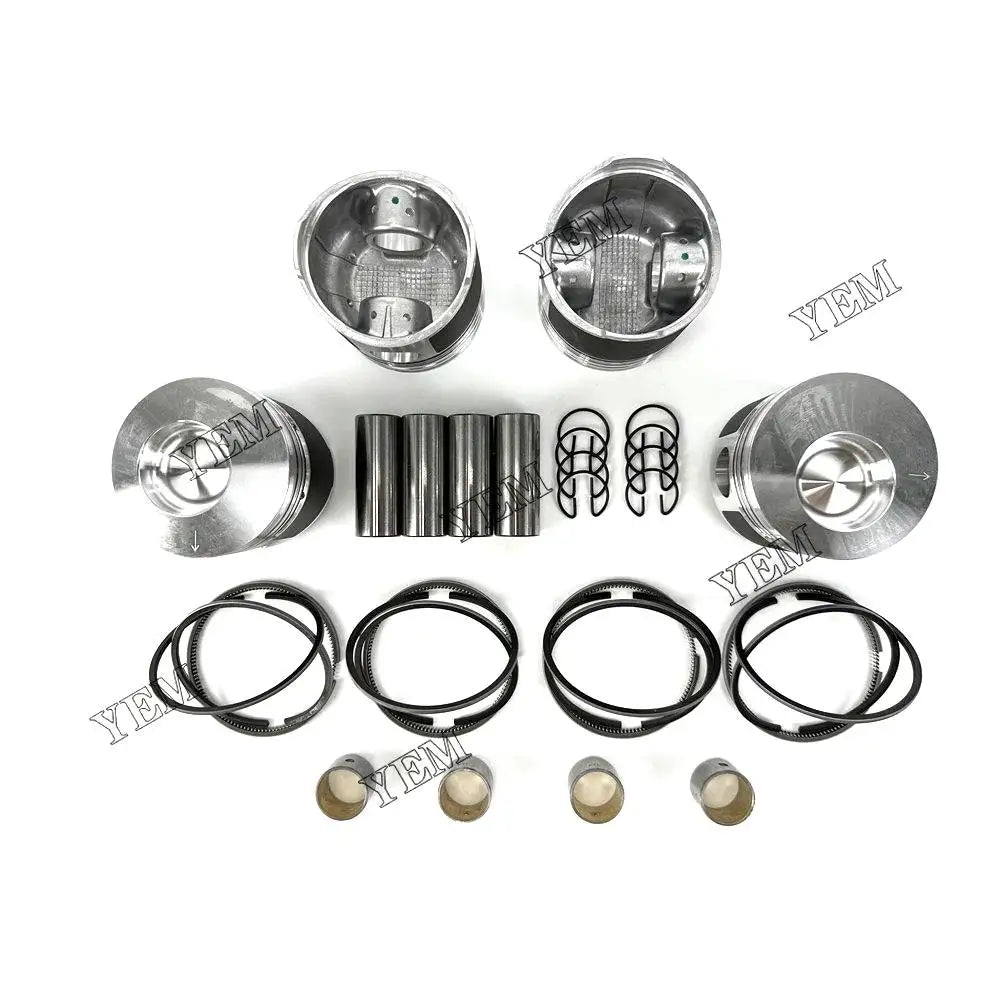 4X High performancePiston With Rings For Mitsubishi K4E-DI Engine YEMPARTS