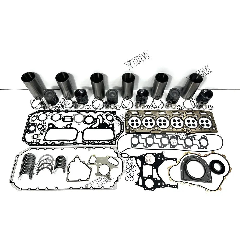 competitive price Overhaul Rebuild Kit With Gasket Set Bearing For Caterpillar C6.6-CR excavator engine part YEMPARTS