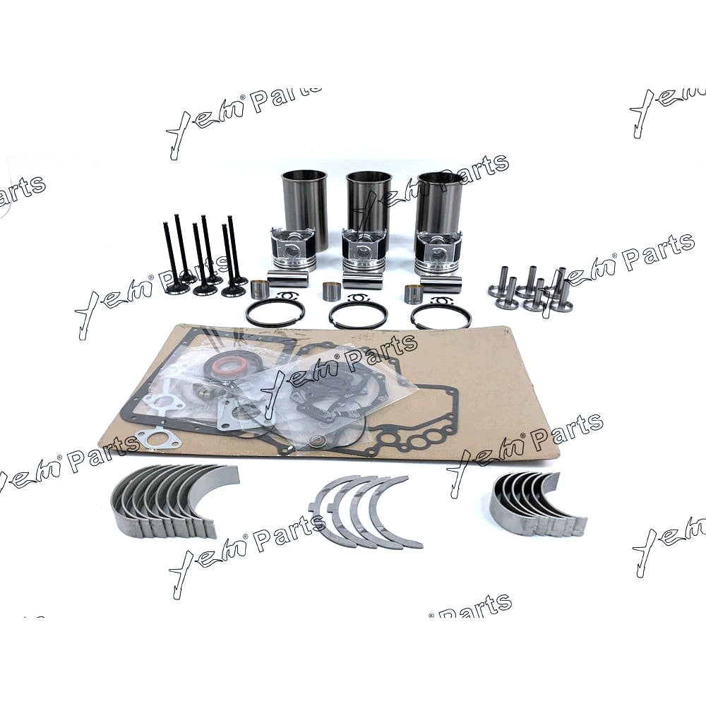 YEM Engine Parts Rebuild Kit For Komatsu 3D88E-5 3D88E-6 PC35MR-2 PC35MR-3 MX352 W Valves For Komatsu