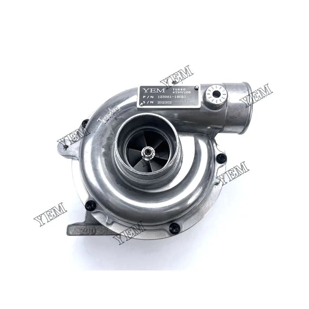 For Yanmar excavator engine 4TNV106 Turbo 123981-18021 YEMPARTS