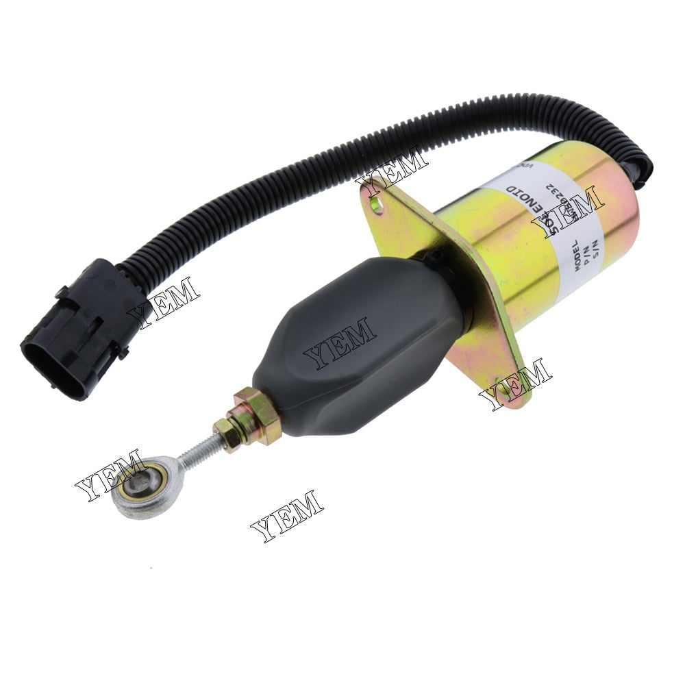 YEM Engine Parts FUEL SHUT OFF SOLENOID For 5.9L 8.3L For Cummins MOTORHOMES ForD FREIGHTLINER For Cummins