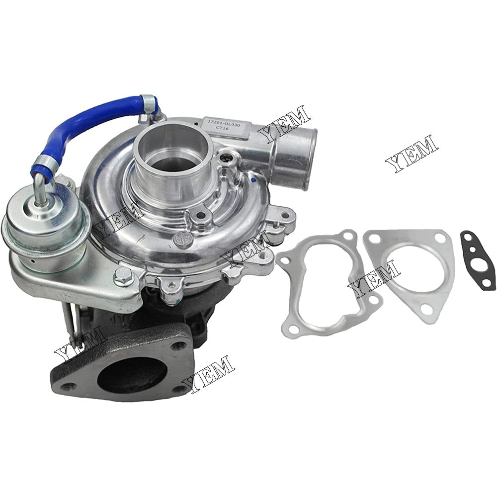 YEM Engine Parts CT16 Turbocharger 17201-OL030 17201-30120 For Toyota Land Cruiser Hi-Lux 2KD-FTV For Toyota