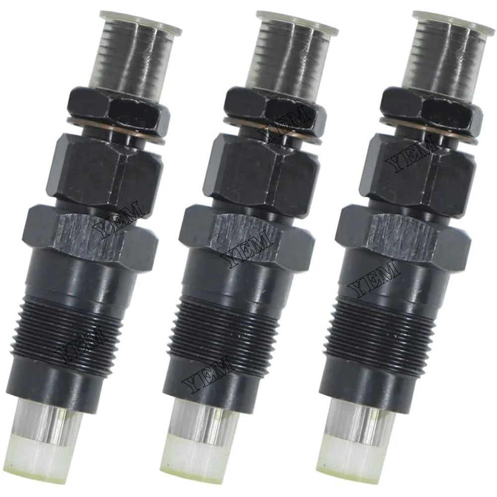 YEM Engine Parts 3X Fuel Injectors 1903-3015 For Kubota B,RTV Series D1005 D1105 D1305 V1505 For Kubota