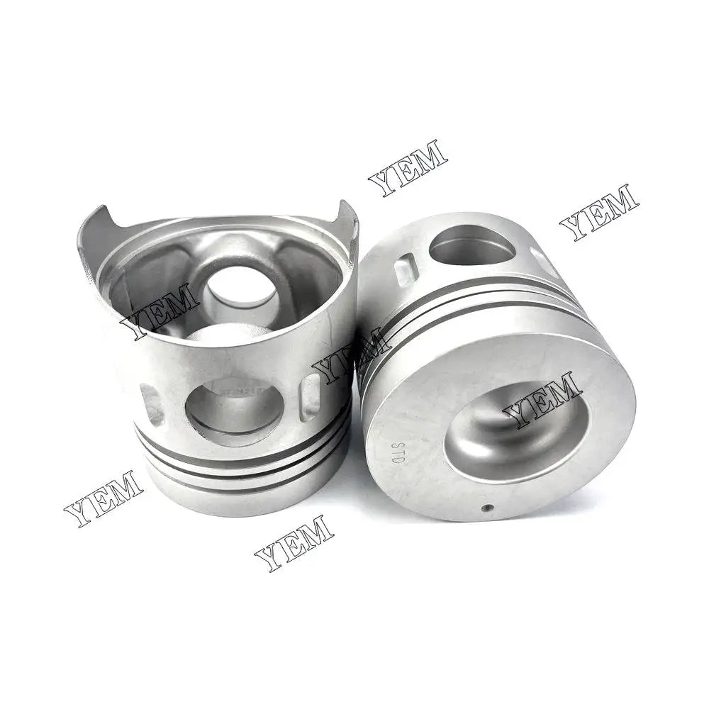 4X Part Number ME012131 Piston For Mitsubishi 4D31 Engine YEMPARTS