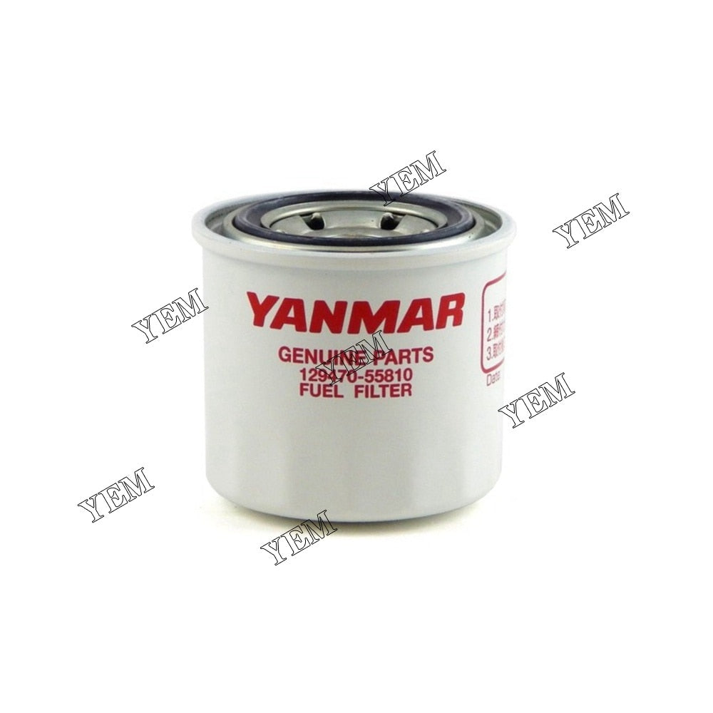 YEM Engine Parts 4PCS New Fuel Filter For Yanmar Tractors SX3100 EX2900 EX3200 EX450 LX430 LX490 For Yanmar