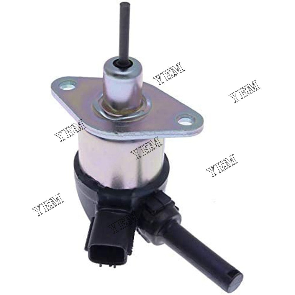 YEM Engine Parts 12V 1G772-60013 Stop Solenoid For Kubota M6040 M7040 SVL75 KX080-3 U55 For Kubota