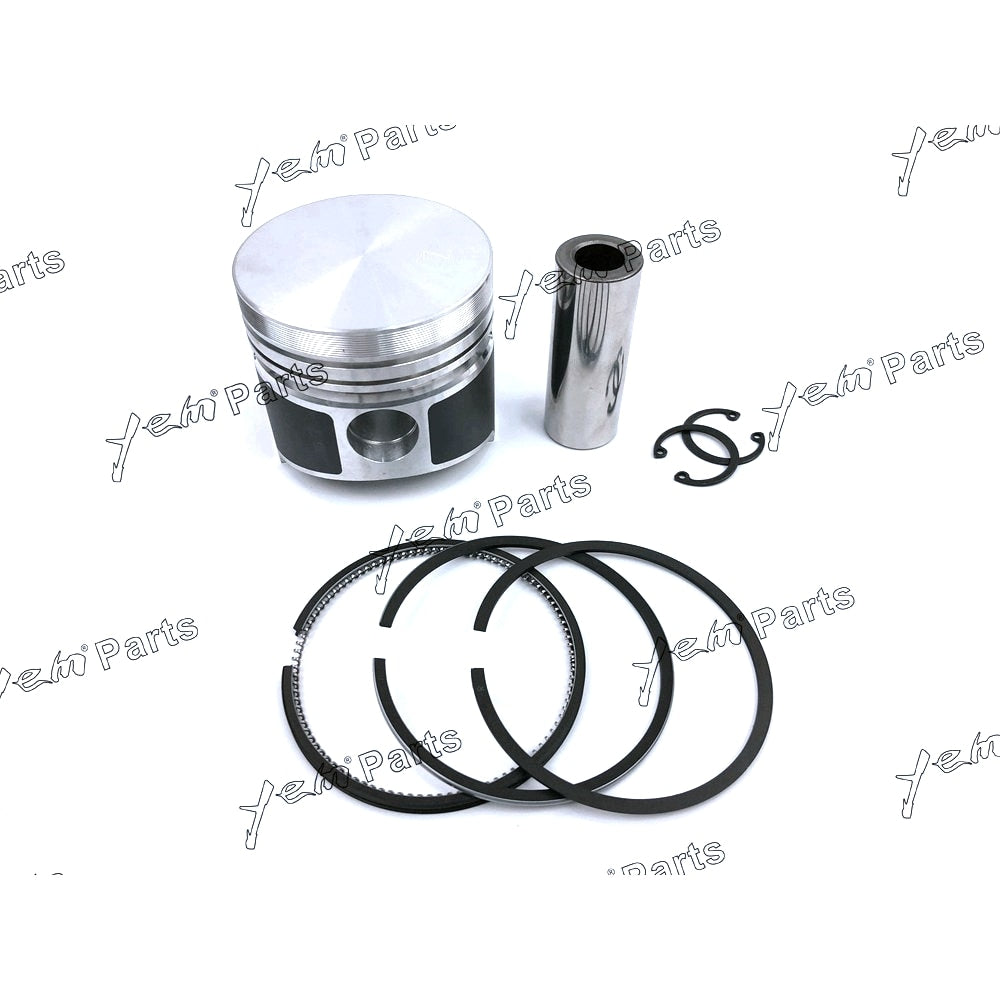 YEM Engine Parts Piston + Ring Kit Set STD 72mm For Kubota D850 x3 PCS Engine Parts For Kubota