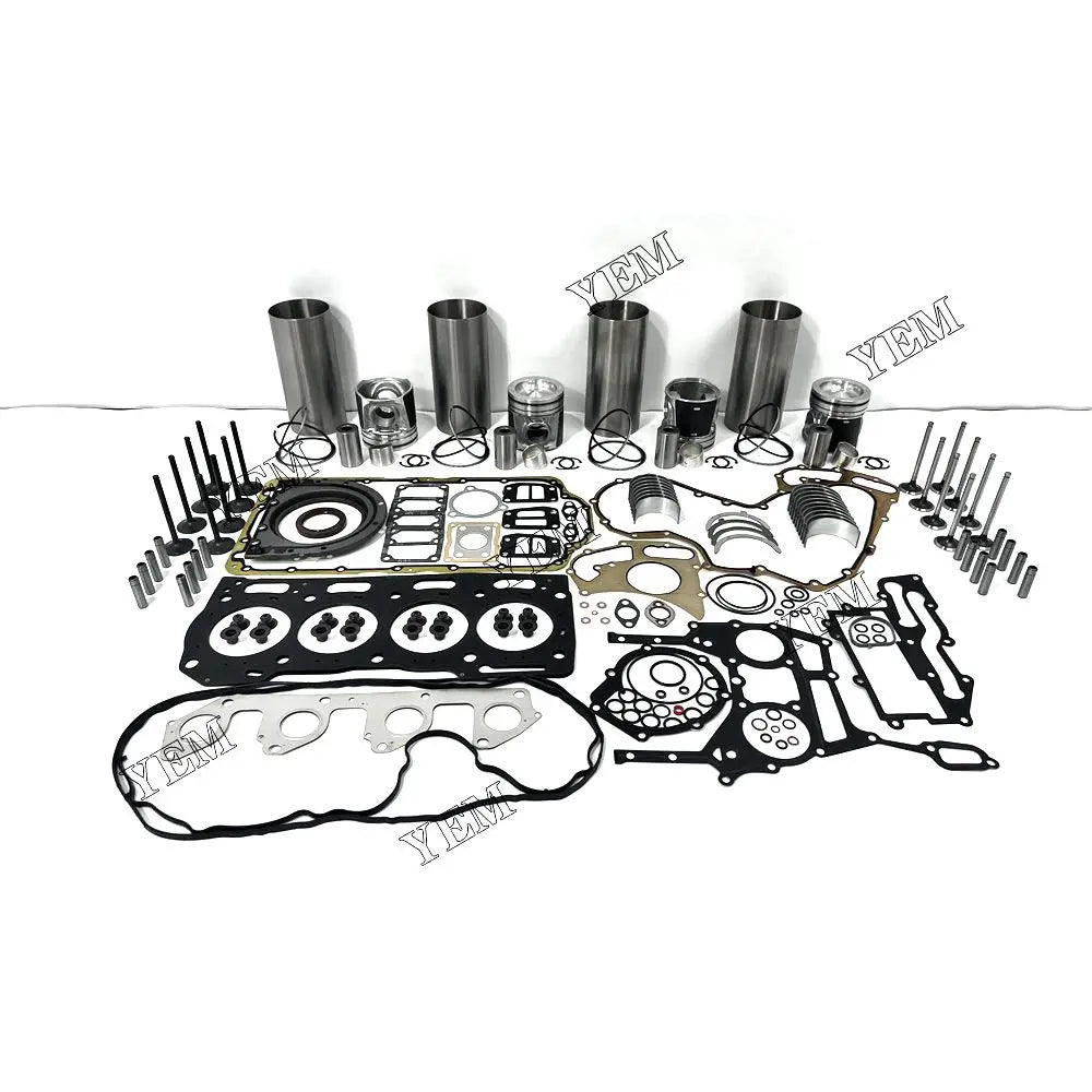 competitive price Engine Overhaul Rebuild Kit With Gasket Bearing Valve Set For Caterpillar C4.4-CR excavator engine part YEMPARTS