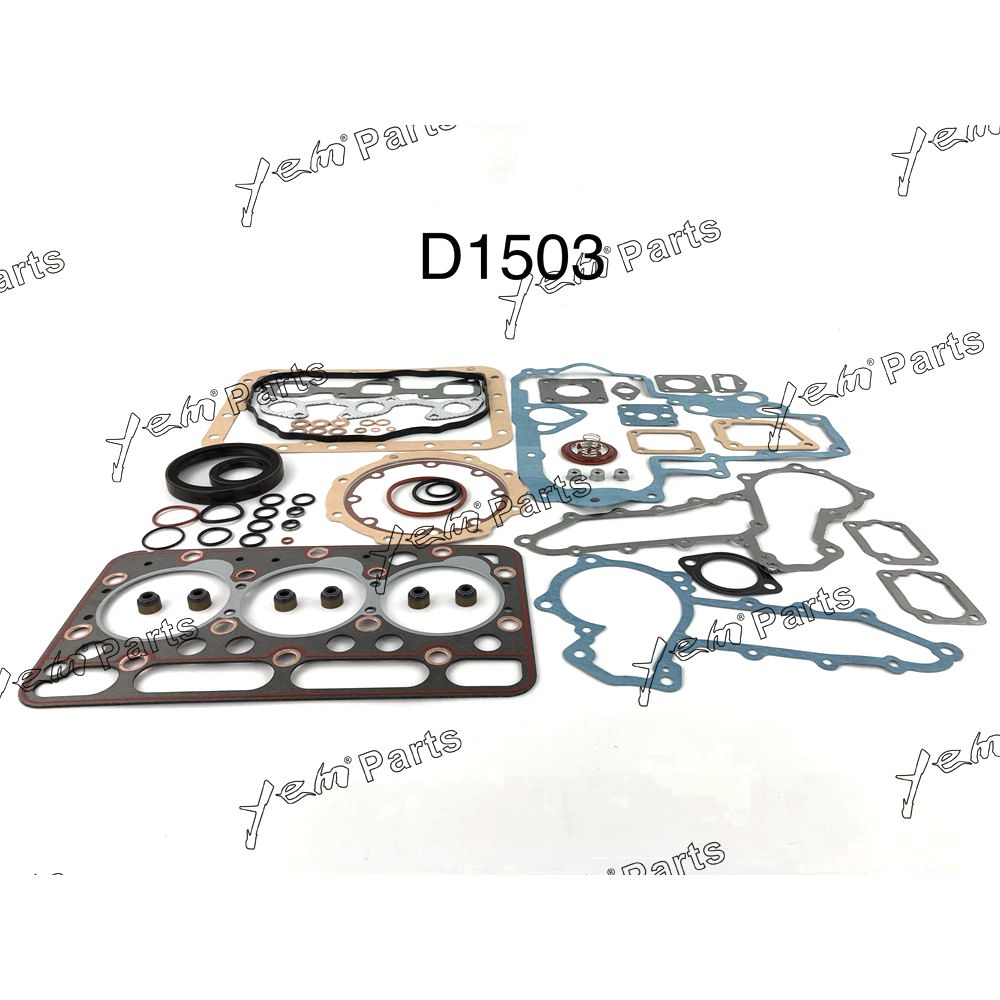 YEM Engine Parts For Kubota D1503 Overhaul Rebuild Kit Engine Repair Parts L3010 Tractor Loader For Kubota