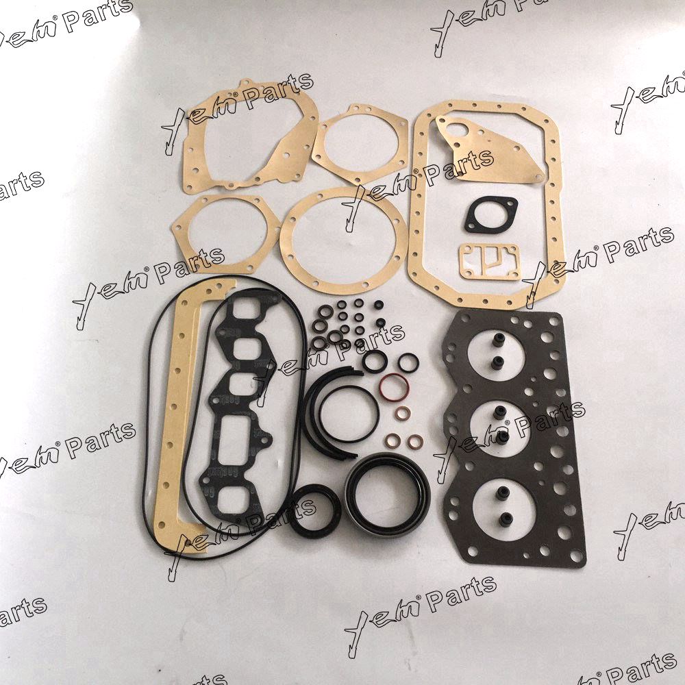 YEM Engine Parts For Isuzu 3AF1 Overhaul Full Head Gasket Kit Set Fit For Hanik Excavator Tractor For Isuzu