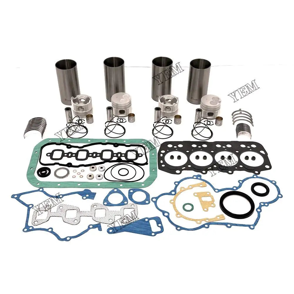 1 year warranty For Toyota Overhaul Kit With Cylinder Piston Rings Liner Gasket Kit Bearings 1DZ-3 engine Parts YEMPARTS