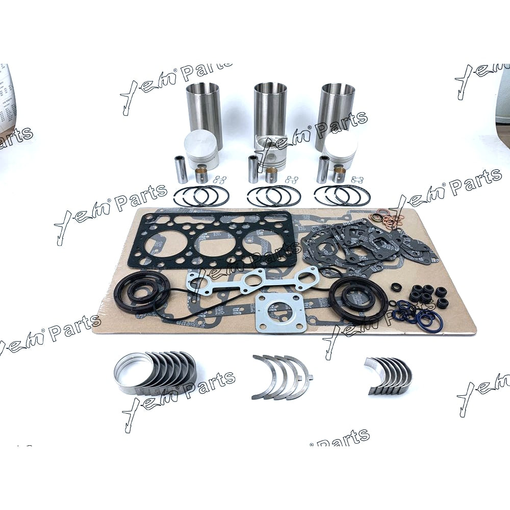 YEM Engine Parts STD D750 D750-B Overhaul Rebuild Kit For Kubota B5200 B7100 Tractor For Kubota