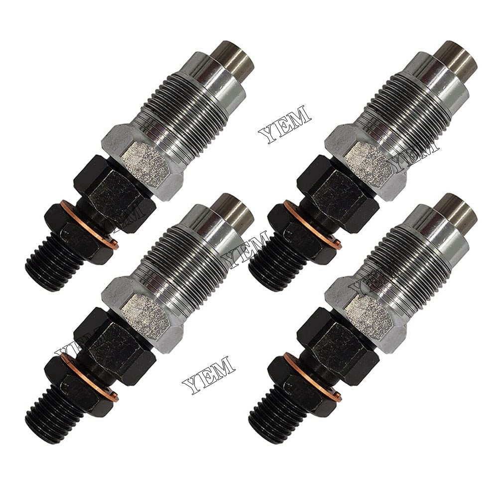 YEM Engine Parts 4 PCS Fuel Injector 093500-5700 23600-69105 For Toyota 1KZ-T 1KZ Engine For Toyota