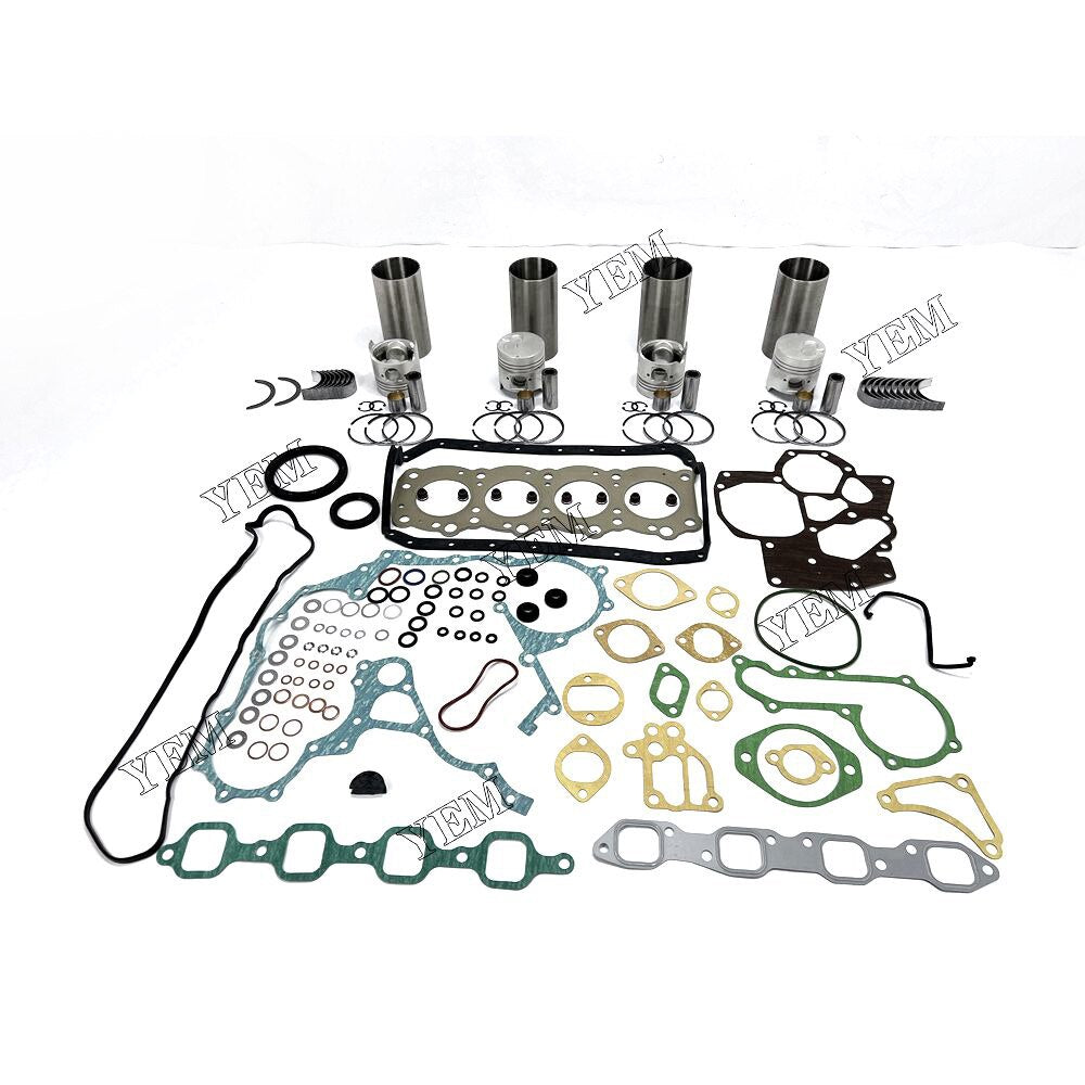 yemparts 4FE1 Overhaul Rebuild Kit With Gasket Set Bearing For Isuzu Diesel Engine FOR ISUZU